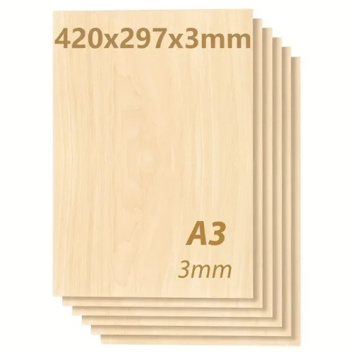 A3 Basswood Plywood Sheets - DOFIKI