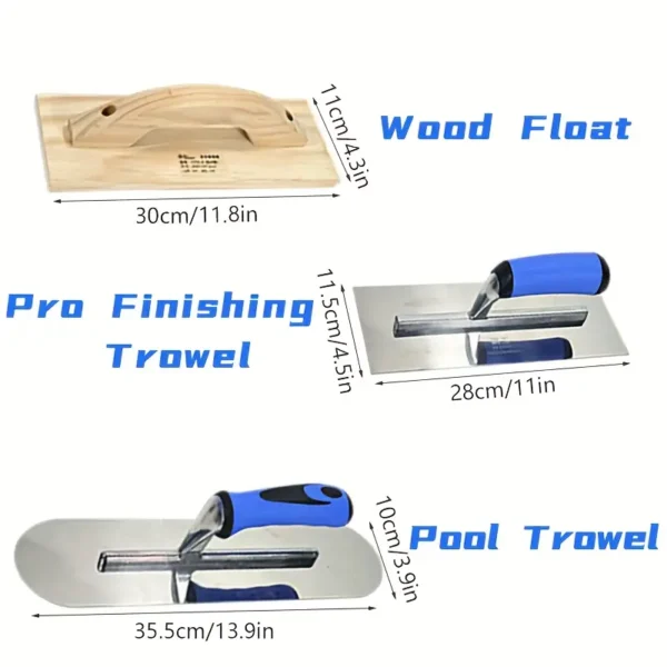 517f8115-717d-423b-857b-6b37d83d278c 10pcs Masonry Hand Tool Set