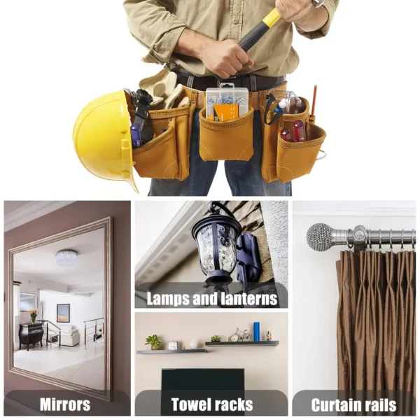 c1d95853-772e-458b-a28b-51d11855248d 270pcs Drywall Anchor and Screw Set