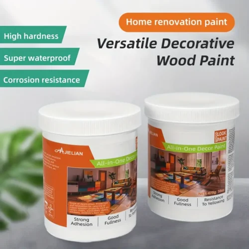 White Home Paint Wood Varnish - 475g