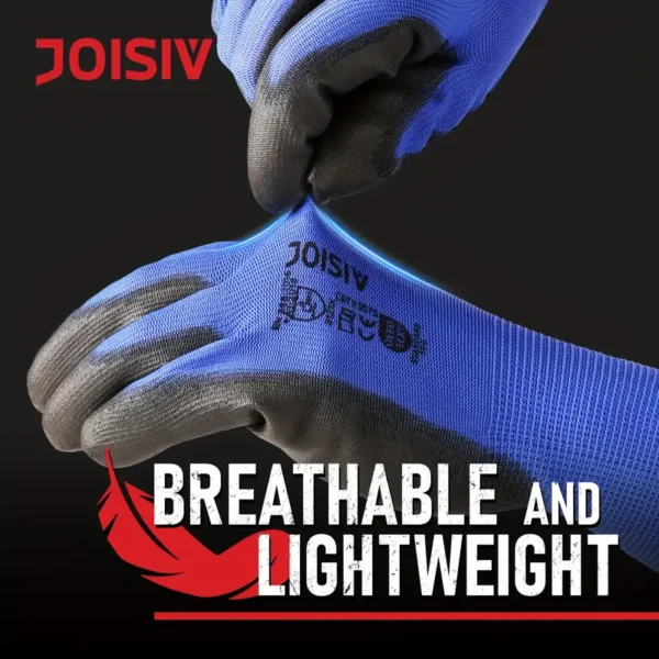 d2ae08a0-f27f-44b1-bbc7-2837024bdd58 12 Pairs PU Work Gloves - Nitrile Coated