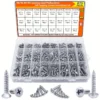 815pcs Stainless Steel Screw Assortment Kit